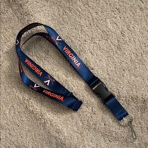 Virginia Blue and Orange Lanyard